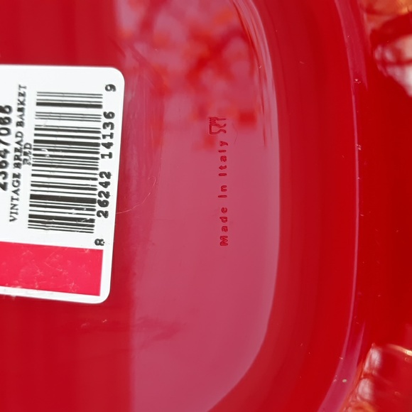 NWT GUZZINI TWO-TONE BREAD BASKET - Picture 5 of 8